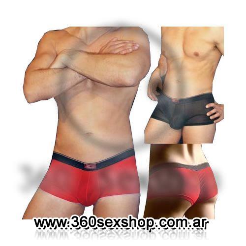 Boxer tul elastizado ajustado