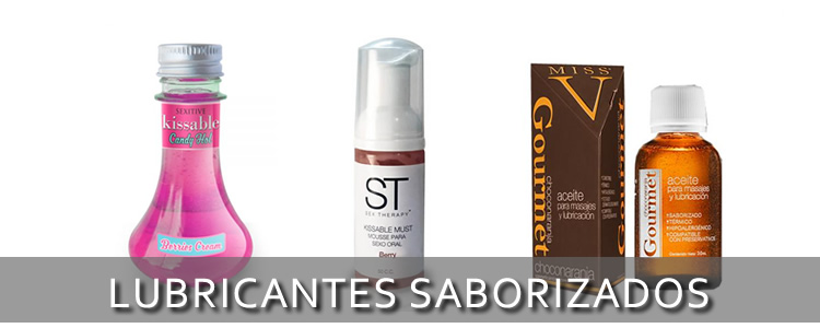 Lubricantes saborizados