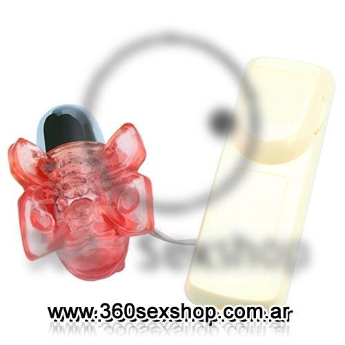 Vibrador estimulador micro mariposa