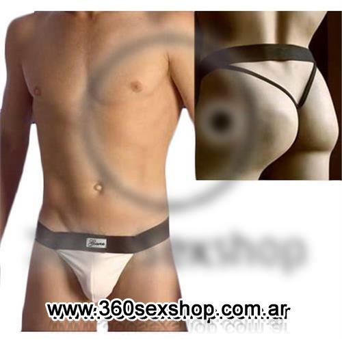 Slip Suspensor Blanco Tanga