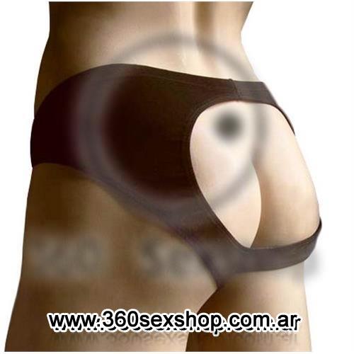 Slip Licra Cola Abierta Masculino