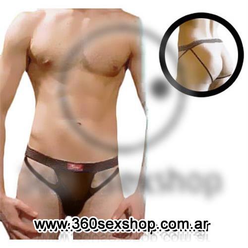 Suspensor Doble Tira Negro Masculino