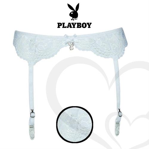 Portaligas premium blanco Playboy