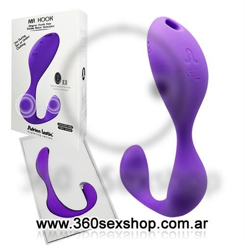 Estimulador de clitoris con control remoto y carga usb