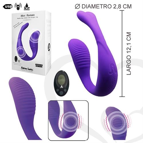 Doble vibrador manos libres con carga USB