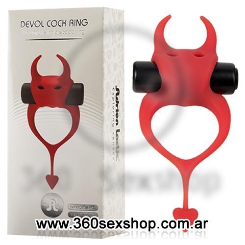 Demon anillo retardador con vibrador