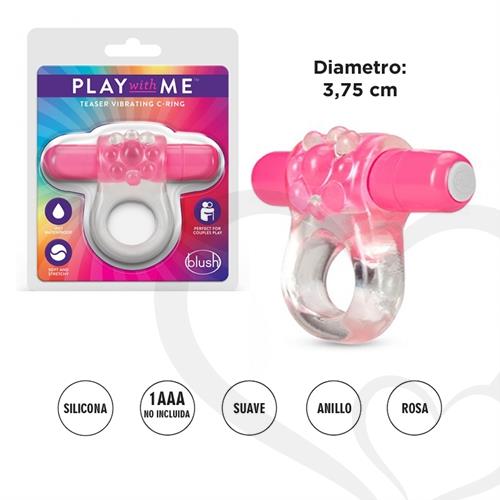 Anillo vibrador estimulador de clitoris