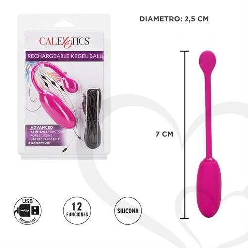 Kegel Ball Advanced bala vibradora con carga USB