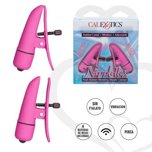 Nipplettes prenza de pezones con vibracion