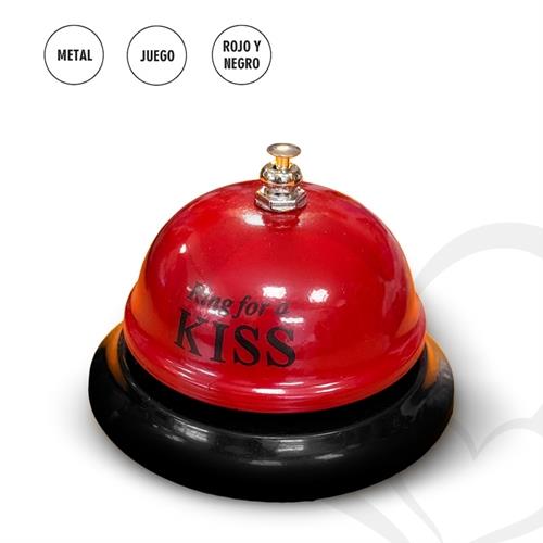 Campana roja ring for a kiss