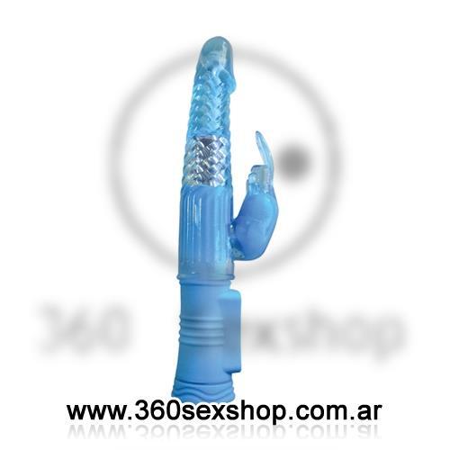 Vibrador Rotativo 4PLAY con conejo estimulador de clítoris