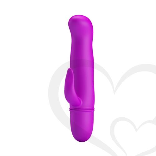 Vibrador estimulador con masajeador de clitoris