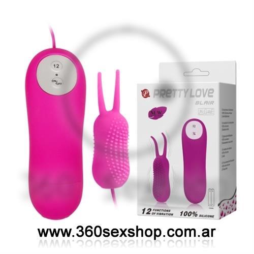 Masajeador vaginal con control remoto