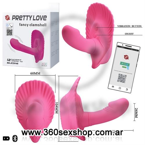 Vibrador del punto g con control via bluetooth