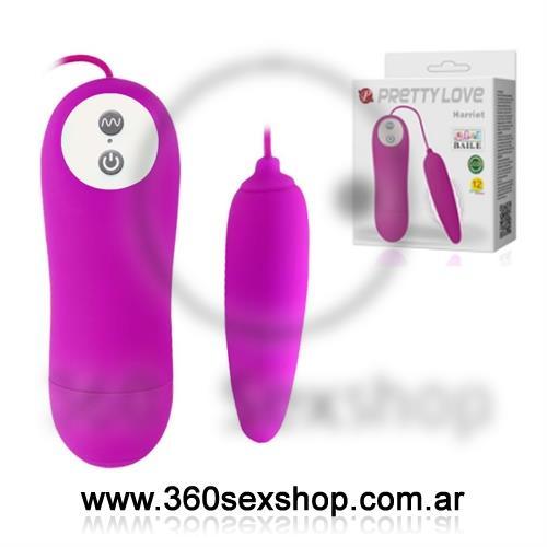 Bala vibrador varias velocidades siliconada