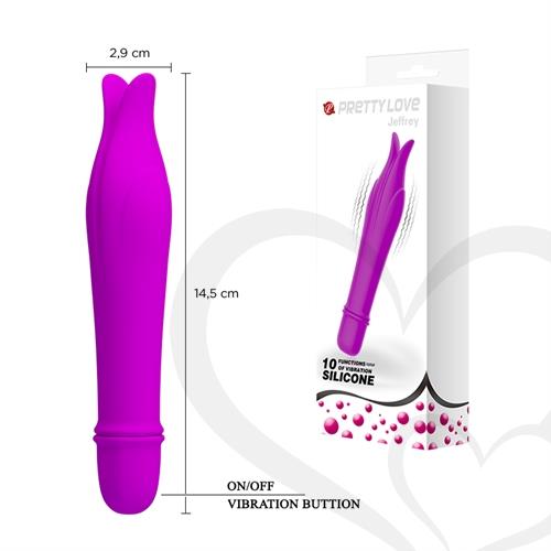 Estimulador vaginal con 10 modos de vibracion