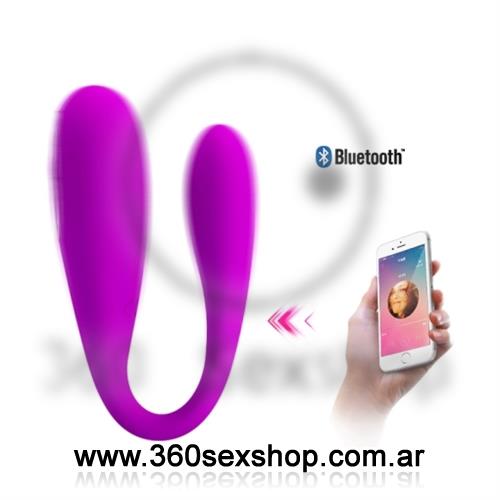 Vibrador estimulador de clitoris control bluetoth carga USB