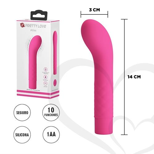 Vibrador de punto G con 10 modos de vibracion