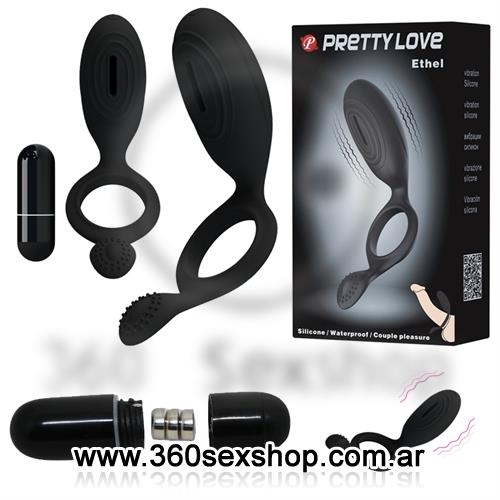 Anillo vibrador para estimulacion clitorial