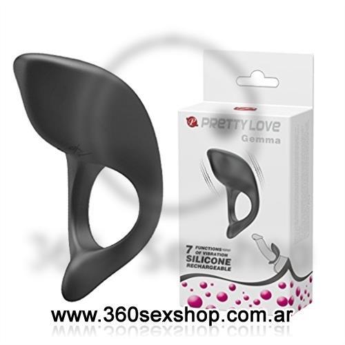 Anillo vibrador con carga USB