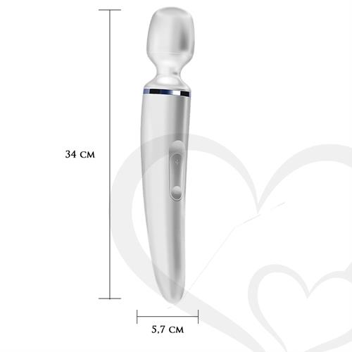 Satisfyer Wand-er Woman microfono estimulador de clitoris con carga usb