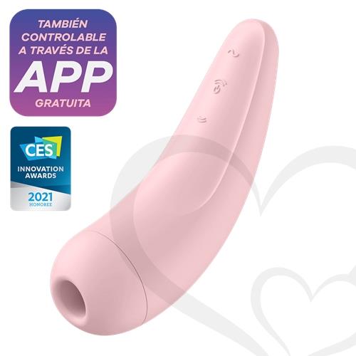 Satisfyer Curvy 2 succcionador de clitoris con control mediante bluetooth