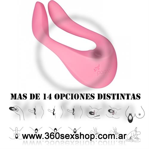 Estimulador vibrador multifuncional con carga usb