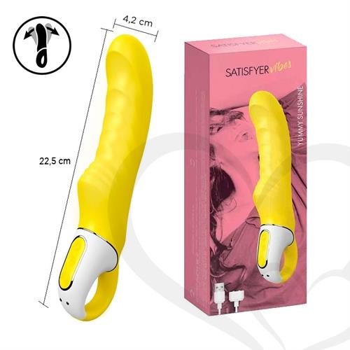 Estimulador de punto G Yummy sunshine con carga USB