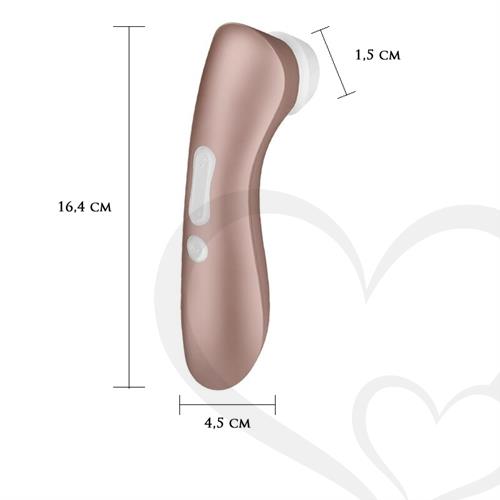 Satisfyer Pro 2 + Vibrador y Succionador de clitoris con carga USB