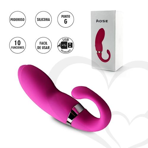 Volans Vibrador de punto G con estimulacion de clitoris